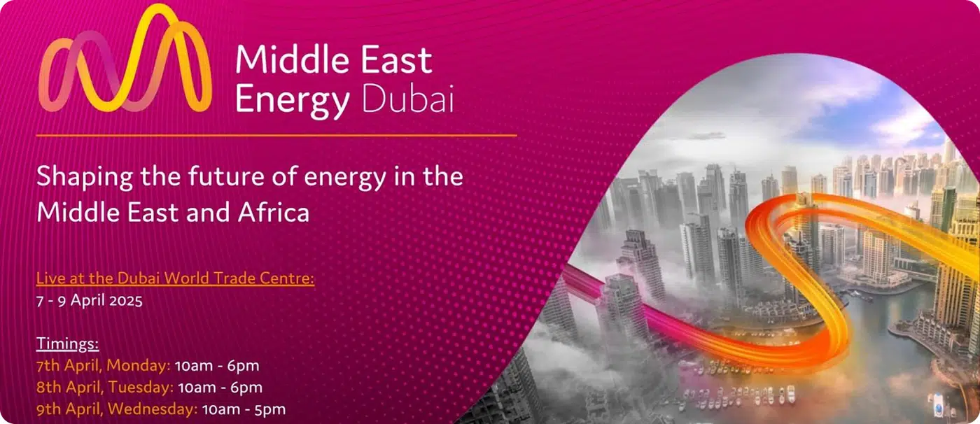 We Are at Middle East Energy 2022